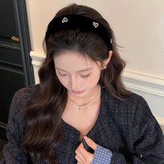 Cài Tóc Nhung 2Cm Đính 5 Nơ Nhỏ 16321