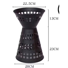Cốt Nhựa Xoè Cắm Hoa 2 Đầu 20*36cm 16338