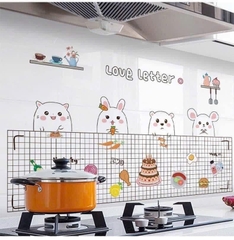 Decal Cuộn Giấy Dán Tường Họa Tiết Cute Có Keo 60*100cm 16988