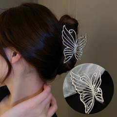 Kẹp Tóc Sắt Cánh Bướm Đan Lưới Thời Trang 8625
