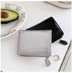 Ví Da Nữ Ngắn EASTERN Gấp Đôi Khoá Kéo 16416