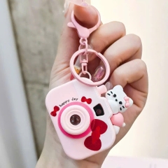 Móc Khoá Máy Ảnh Máy Chiếu Hoạt Hình Cute 17119