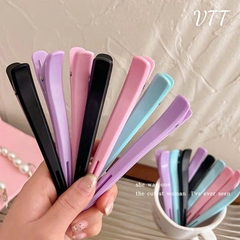 Set 2 Kẹp Mỏ Vịt Màu Trơn 12cm 17350