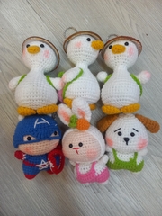 Móc Khóa Len Đủ Mẫu 15442