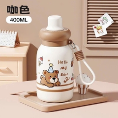 Bình Giữ Nhiệt Hoạt Hình 400Ml Nắp Núm Vú 17328