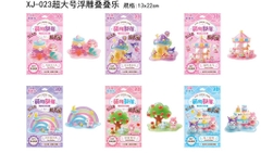 Sticker Nổi 3D Xếp Chồng Trong Suốt Đủ Mẫu 17533