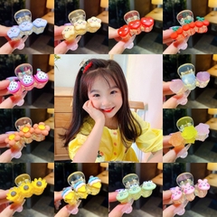 Kẹp Tóc Càng Cua Nhỏ Trong Suốt Đính Charm 10424