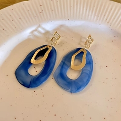 Bông Tai DD Vòng Cá Tính Nhựa 15680