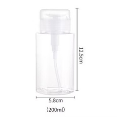 Bình Chiết Tẩy Trang/TToner Có Nút Nhấn - 200ml 13cm 17710