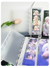 Sổ Còng Album Đựng Ảnh Photobooth 36 Ảnh 6*16cm Bìa Trong Suốt Cứng 15376