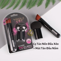 Set 2 Cọ Trang Điểm VAVOLA 16479