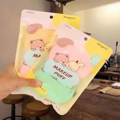 Set 2 Miếng Mút Bọt biển To Hình Gấu, Trái Cây 17881