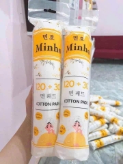 Bông Tẩy Trang 150 Miếng MINHO Cam 15697