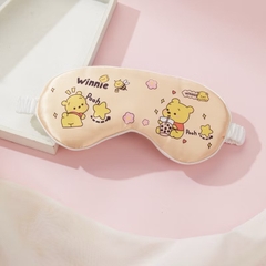 Bịt Mắt Ngủ Trơn Vải Bóng Hoạt Hình Cute 16264