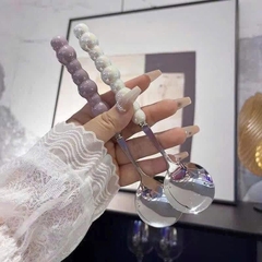 Muỗng Thìa Inox Tay Cầm Ngọc Trai Nhựa 16423