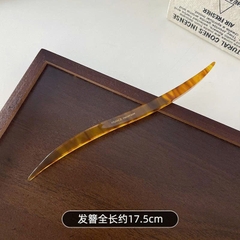 Trâm Cài Tóc Nhựa Xà Cừ Ngã Sóng Phong Cách Trung Hoa 16144