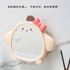 Gương Để Bàn Tai Dài Nơ Đỏ 15502