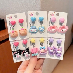 Bông Tai Kẹp Hoạt Hình Cute Cho Bé 16520