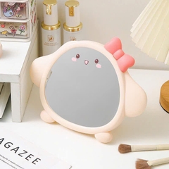 Gương Để Bàn Tai Dài Nơ Đỏ 15502