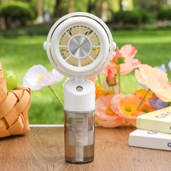 Quạt Cầm Tay Phun Sương Portable 17325