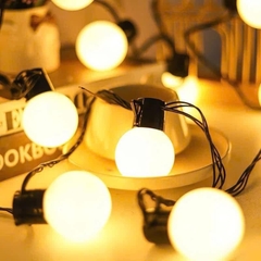 Dây Đèn 20 Bóng Tròn Trắng 5M 16655