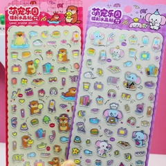Sticker Nhựa Cứng Dẹp 3D Cute 16513