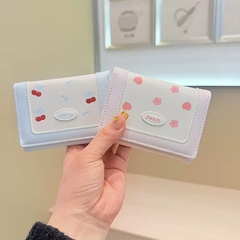 Ví Đựng Tiền Da Đẹp Cherry, Peach 17506