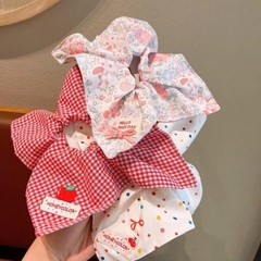 Cột Tóc Vải Scrunchies Vải Dạng Vuông Đủ Mẫu 15345