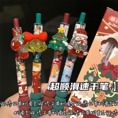 Bút Có Đệm Tay Gắn Charm Noel 16355