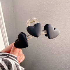 Kẹp Tóc Nhựa 3 Tim Thời Trang 8906