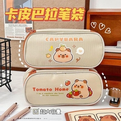 Túi Đựng Bút Vải Canvas Hình Capybara 13612