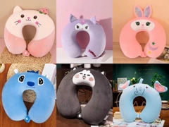 Gối Cổ Mút Mềm KimDan Hoạt Hình L2 Cute 2390
