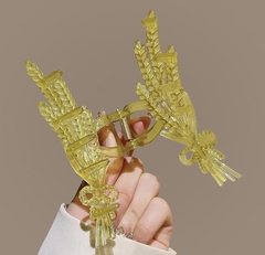 Kẹp Tóc Nhựa Hình Lúa Mì Thời Trang 10762