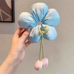 Cột Tóc Hình Bông Hoa Kiểu Phao Loại Lớn Đính Hoa Tulip 15478