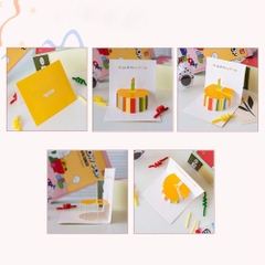 Thiệp 3D In Nổi Mừng Sinh Nhật Kèm Phong Bì (11.5x15.5cm) 13623