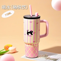 Bình Nước Giữ Nhiệt Quai Cầm FUN + 710ml 16723
