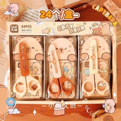 Kéo Cắt Thủ Công Sweet Capybara Có Nắp Đậy 16980