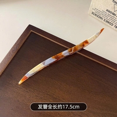 Trâm Cài Tóc Nhựa Xà Cừ Ngã Sóng Phong Cách Trung Hoa 16144