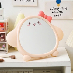 Gương Để Bàn Tai Dài Nơ Đỏ 15502