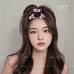 Set 2 Kẹp Mỏ Vịt Màu Trơn 12cm 17350