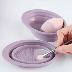 Dụng Cụ Giặt Cọ Makeup Silicon 15572