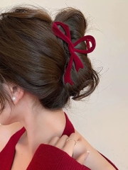 Kẹp Cung Vải Nhung Trơn Đủ Mẫu 16435