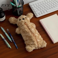 Túi Đựng Bút Lông Mịn Hình Thú Cún Lông Xù Tai Dài 16688