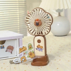 Quạt Cầm Tay Bông Hoa Đính Charm Đủ Mẫu 15511