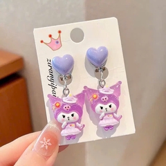 Bông Tai Kẹp Hoạt Hình Cute Cho Bé 16520