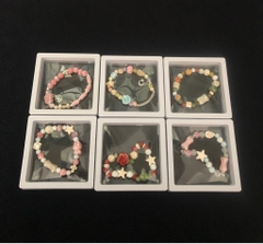 Hộp Nhựa Mặt Nilong Vòng Tay Chuỗi Hạt Đục Thời Trang 15598