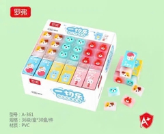 Gôm/Tẩy Mềm Hoạt Hình Chữ Nhật Cute 17734