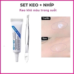 Keo Dán Mi Giả Không Thấm Nước EYE 7g Kèm Nhíp 17029
