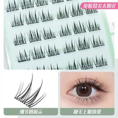 Hộp Mi Giả 6 Hàng MENGSHUOER Sẵn Keo 16716