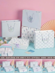 Hộp Quà Lắp Ráp 31*25,5*8cm Thắt Dây Ruy Băng 16544